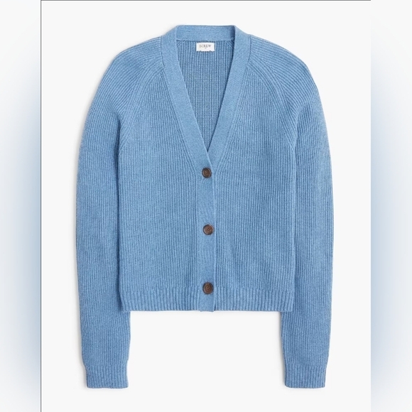 J. Crew Sweaters - J. Crew Blue Women's Sweater Cotton-blend cardigan Oceanview